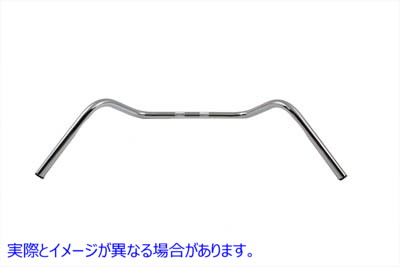 25-0401 インデント付き5-1/2インチレプリカハンドルバー 取寄せ Vツイン 5-1/2 inch Replica Handlebar with Indents (検索用／