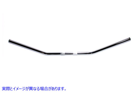 25-0423 インデントのないクローム ドラッグ ハンドルバー 取寄せ Vツイン Chrome Drag Handlebar without Indents (検索用／