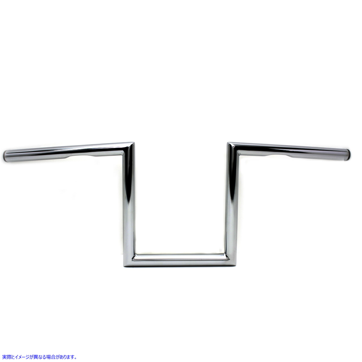 25-0428 10 インチ Z ハンドルバー インデント クローム 取寄せ Vツイン 10 inch Z Handlebar with Indents Chrome (検索用／
