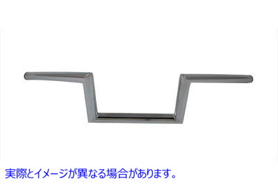 25-0433 インデント付き 6 インチ Low Z ハンドルバー 取寄せ Vツイン 6 inch Low Z Handlebar with Indent (検索用／