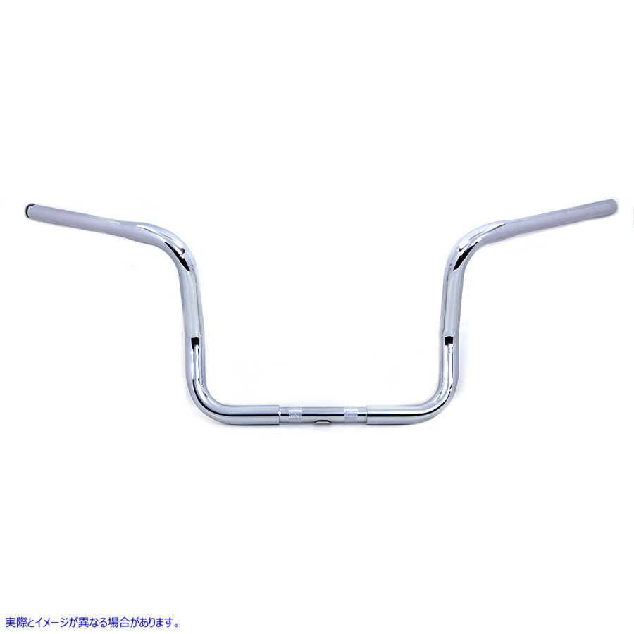 25-0446 12インチバガーエイプスタイルハンドルバー 取寄せ Vツイン 12 inch Bagger Ape Style Handlebar (検索用／