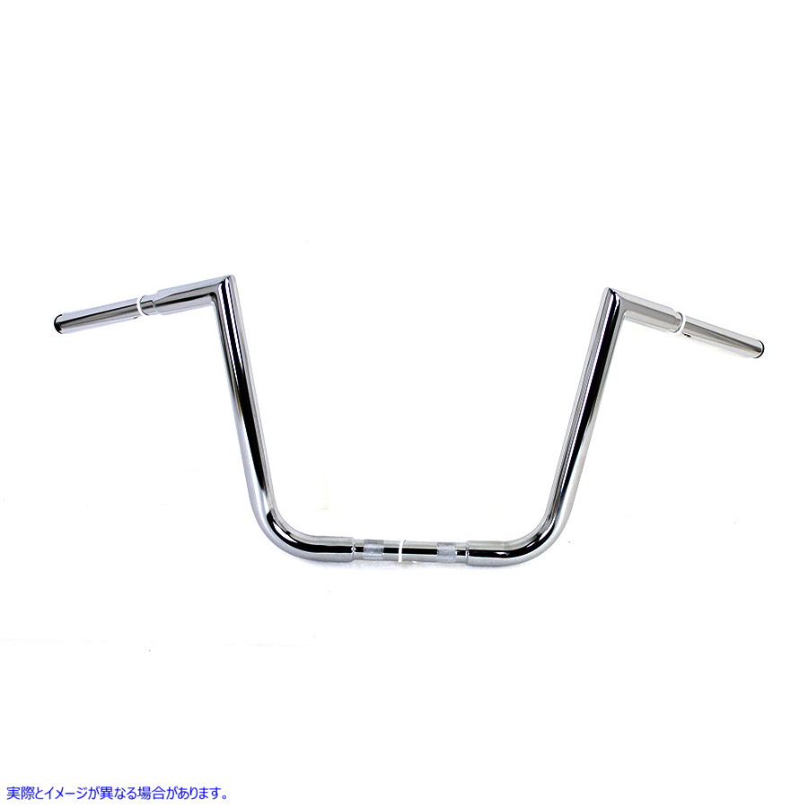 25-0472 12インチ エイプハンガーZ ハンドルバー クローム 取寄せ Vツイン 12 inch Ape Hanger Z Handlebar Chrome (検索用／