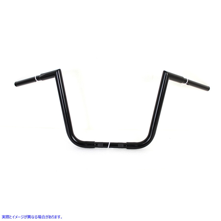25-0476 12インチ エイプハンガーZ ハンドルバー ブラック 取寄せ Vツイン 12 inch Ape Hanger Z Handlebar Black (検索用／