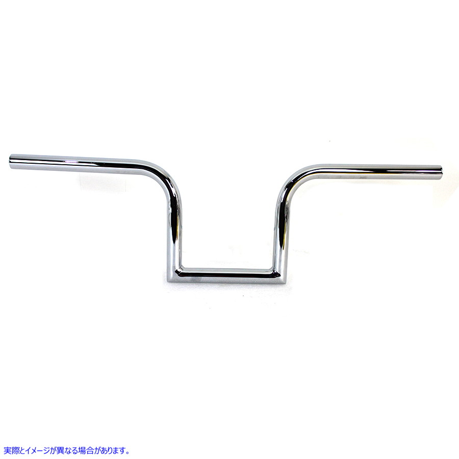 25-0481 エイプハンガーZ ハンドルバー クローム 取寄せ Vツイン 8 inch Ape Hanger Z Handlebar Chrome (検索用／