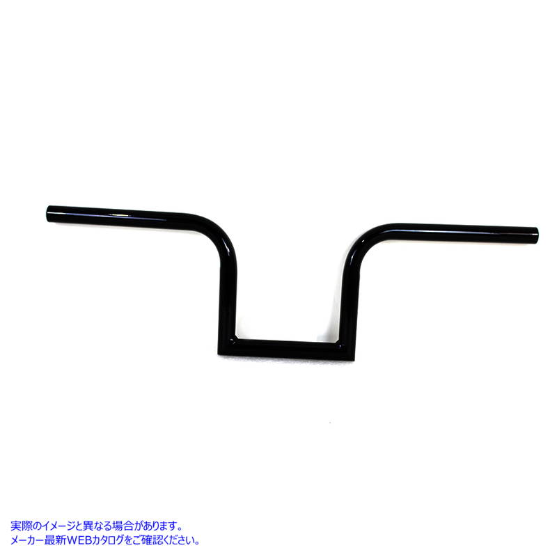 25-0482 エイプハンガーZ ハンドルバー ブラック 取寄せ Vツイン 8 inch Ape Hanger Z Handlebar Black (検索用／