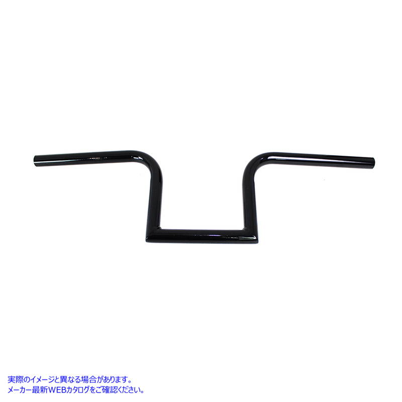 25-0484 エイプハンガーZ ハンドルバー ブラック 取寄せ Vツイン 8 inch Ape Hanger Z Handlebar Black (検索用／