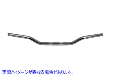 25-0531 インデントなしのクローム 2 インチ ドラッグ ハンドルバー 取寄せ Vツイン Chrome 2 inch Drag Handlebars without Ind