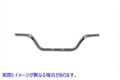 25-0548 インデント付き 4 インチ バックホーン ハンドルバー 取寄せ Vツイン 4 inch Buckhorn Handlebar with Indents (検索用