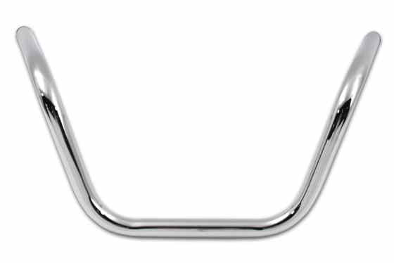 25-0551 インデント付き8-1/2インチローチョッパーハンドルバー 取寄せ Vツイン 8-1/2 inch Low Chopper Handlebar with Indents