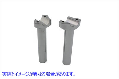 25-0556 クローム 6 インチ ライザー セット 取寄せ Vツイン Chrome 6 inch Riser Set (検索用／