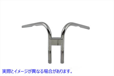 25-0625 インデント付き 7 インチ バックホーン ハンドルバー 取寄せ Vツイン 7 inch Buckhorn Handlebar with Indents (検索用