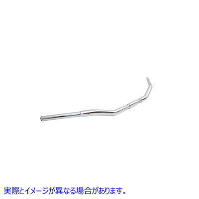 25-0654 インデント付き 2 インチ バッファロー ドラッグ スタイル ハンドルバー 取寄せ Vツイン 2 inch Buffalo Drag Style Han