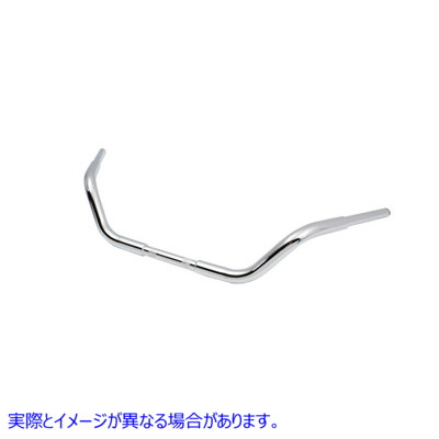25-0655 6 インチ バッファロー FL スタイル ドレッサー ハンドルバー (インデント付き) 取寄せ Vツイン 6 inch Buffalo FL Styl