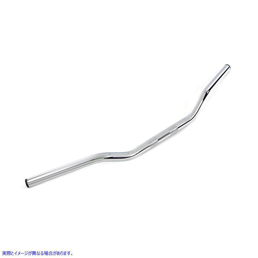 25-0727 【廃番】 インデント付き 2 インチドラッグバーハンドルバー 取寄せ Vツイン 2 inch Drag Bar Handlebar with Indents (