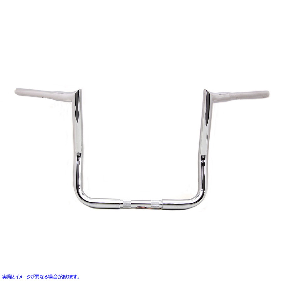 25-0728 15 インチ エイプ ハンドルバー インデントなし クローム 取寄せ Vツイン 15 inch Ape Handlebar without Indents Chrom