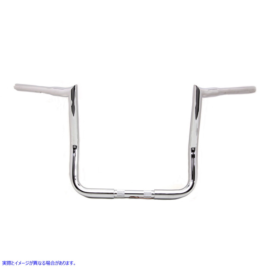 25-0728 15 インチ エイプ ハンドルバー インデントなし クローム 15 inch Ape Handlebar without Indents Chrome 取寄せ Vツイ