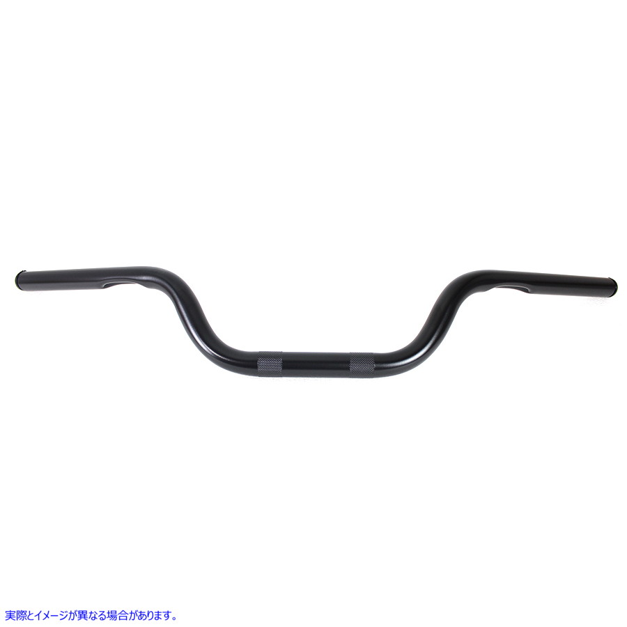 25-0745 1インチ スーパーバー ハンドルバー ブラック 取寄せ Vツイン 1 inch Super Bar Handlebar with Indents Black (検索用