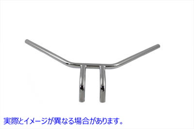 25-0788 インデント付き6インチスイングバックハンドルバー 取寄せ Vツイン 6 inch Swing Back Handlebar with Indents (検索用