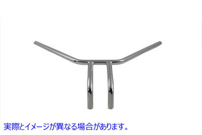 25-0789 インデント付き7-1/2インチハンドルバー 取寄せ Vツイン 7-1/2 inch Handlebar with Indents (検索用／ Paughco H15-2
