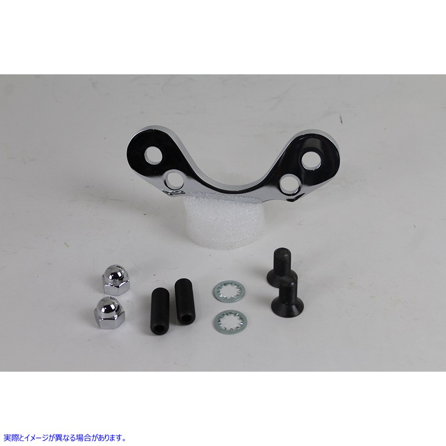 25-0835 スプリング フォーク ティー ハンドルバー トップ クランプ 取寄せ Vツイン Spring Fork Tee Handlebar Top Clamp (検索