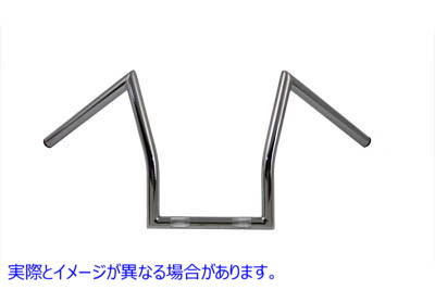 25-0845 11 インチ Incysa Z ハンドルバー (インデントなし) 取寄せ Vツイン 11 inch Incysa Z Handlebar without Indents (検索