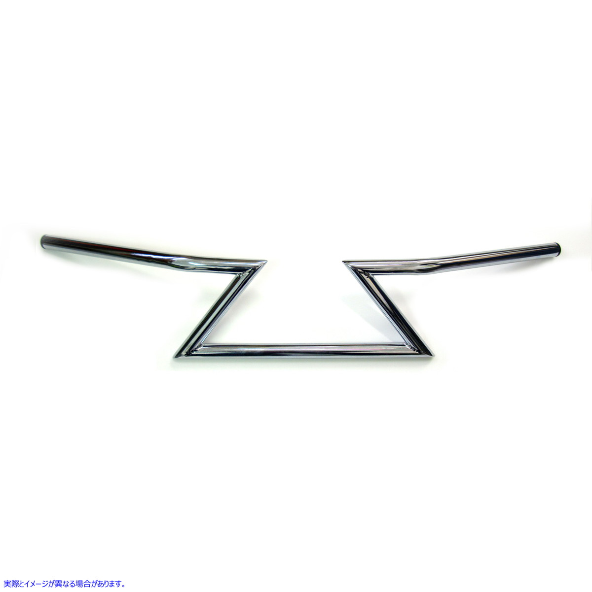 25-0860 インデントなしのクローム 6 インチ Z ハンドルバー 取寄せ Vツイン Chrome 6 inch Z Handlebars without Indents (検索