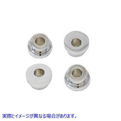 25-0986 ライザーアダプターキット クローム 取寄せ Vツイン Riser Adapter Kit Chrome (検索用／