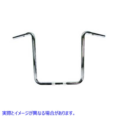 25-1126 インデント付きワイドボディエイプハンガーハンドルバー 取寄せ Vツイン Wide Body Ape Hanger Handlebar with Indents