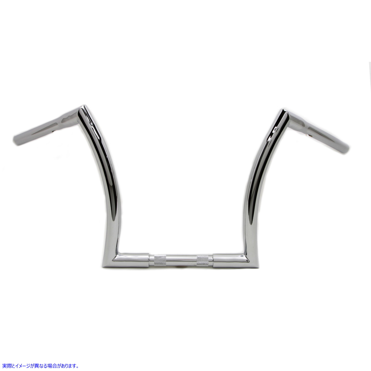 25-1145 【廃番】 14 インチ Z ハンドルバー インデント クローム 取寄せ Vツイン 14 inch Z Handlebar with Indents Chrome (検