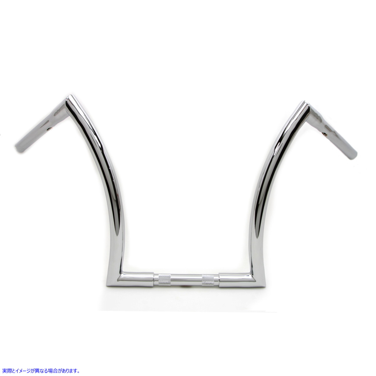 25-1146 16 インチ Z ハンドルバー インデント クローム 取寄せ Vツイン 16 inch Z Handlebar with Indents Chrome (検索用／