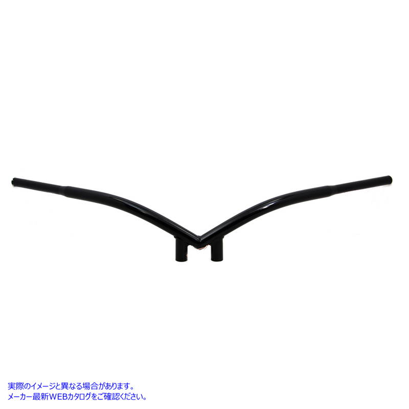 25-1191 インデント付き V バー ハンドルバー 取寄せ Vツイン V-Bar Handlebar with Indents (検索用／