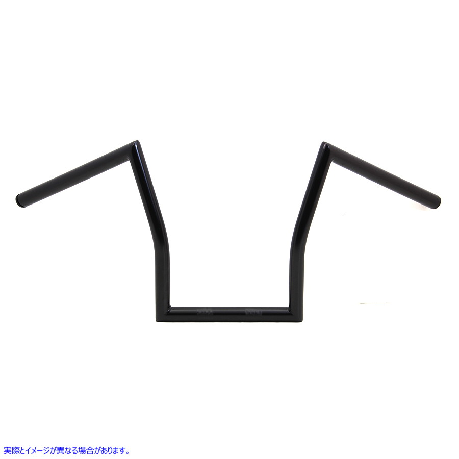 25-1286 11 インチ Lazy Z ハンドルバー ブラック 取寄せ Vツイン 11 inch Lazy Z Handlebar Black (検索用／