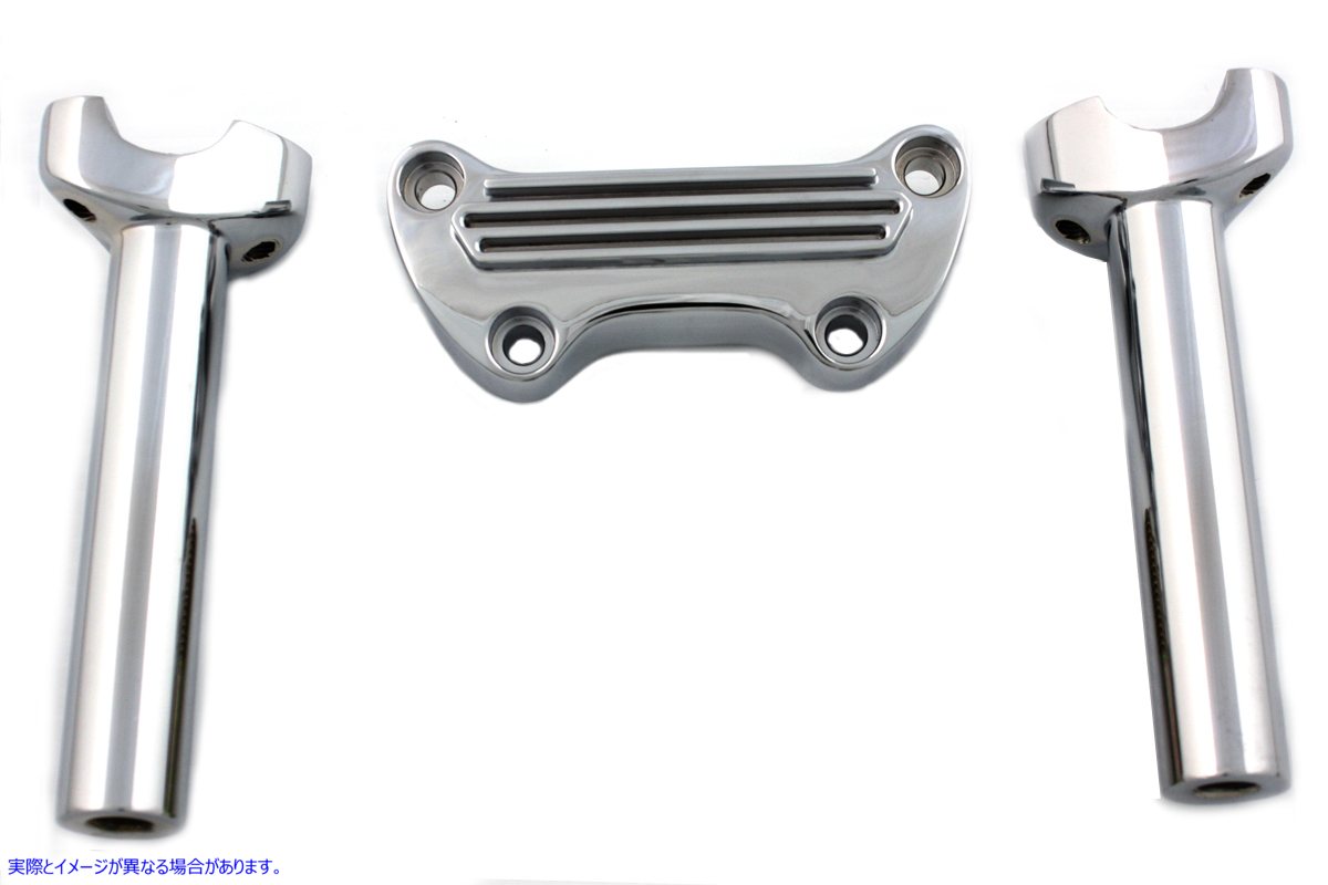 25-2118 6インチ ストレート ライザー キット クローム 取寄せ Vツイン 6 inch Post Riser Kit Chrome (検索用／56223-98