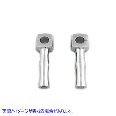 25-2121 5 インチ ポスト ライザー キット クローム 取寄せ Vツイン 5 inch Post Riser Kit Chrome (検索用／56052-83T