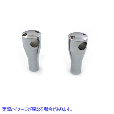 25-2129 4インチライザーセット クローム 取寄せ Vツイン 4 inch Riser Set Chrome (検索用／