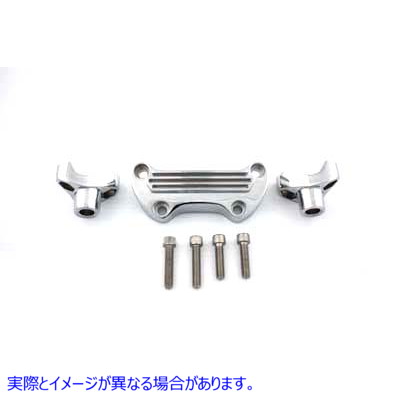 25-2132 1-1/8 インチ ライザー セット クローム 取寄せ Vツイン 1-1/8 inch Riser Set Chrome (検索用／