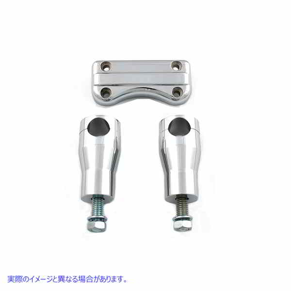 25-2145 3 インチ グライド ライザー キット クローム 取寄せ Vツイン 3 inch Glide Riser Kit Chrome (検索用／56148-49 56165-