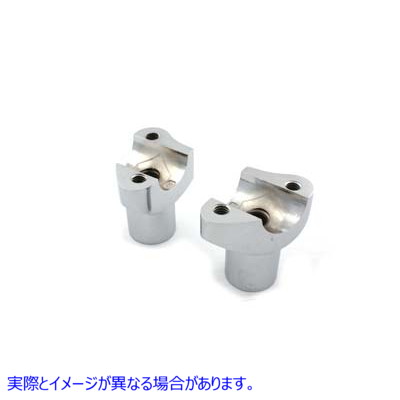 25-2188 2-1/8 インチ バッファロー ライザー セット クローム 取寄せ Vツイン 2-1/8 inch Buffalo Riser Set Chrome (検索用／