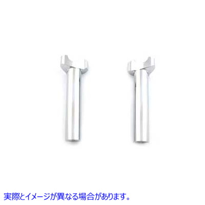 25-2191 6-1/2 インチ バッファロー ライザー セット クローム 取寄せ Vツイン 6-1/2 inch Buffalo Riser Set Chrome (検索用／