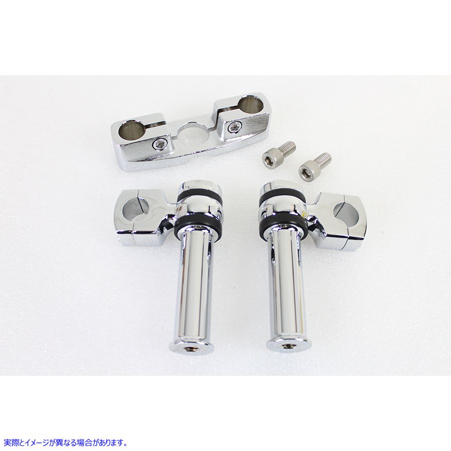 25-2218 スプリング フォーク ツリー 4-1/4 インチ ライザー キット クローム付き 取寄せ Vツイン Spring Fork Tree with 4-1/4