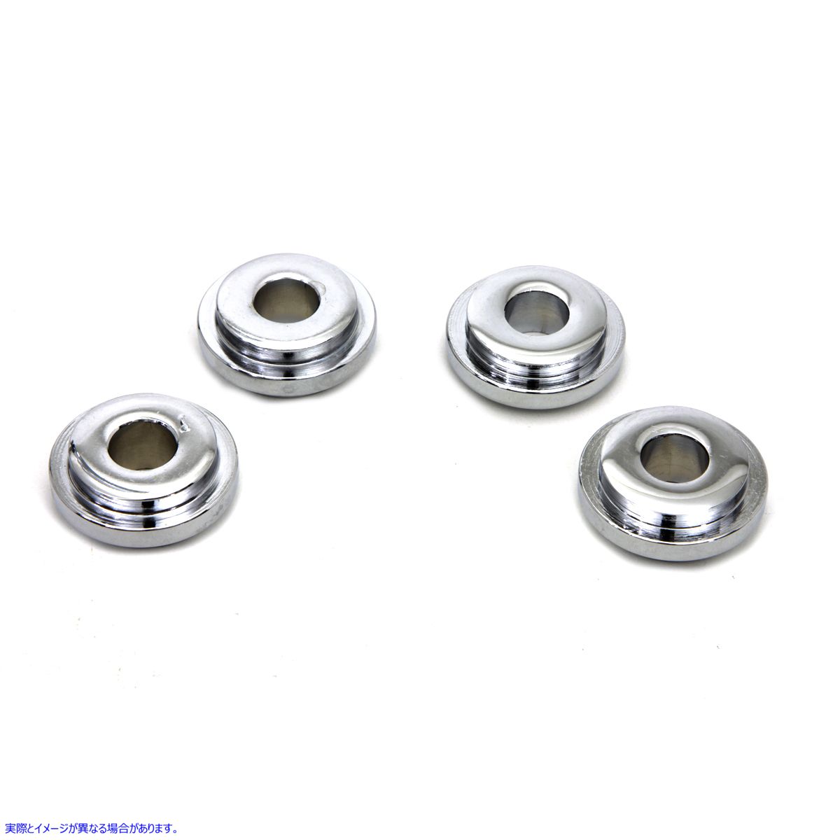 25-2223 クロームソリッドライザーマウントセット 取寄せ Vツイン Chrome Solid Riser Mount Set (検索用／