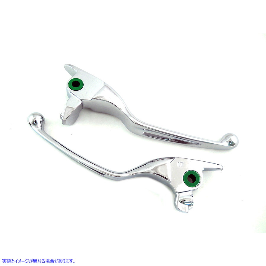 26-0326 M8 スロット付きハンド コントロール レバー キット クローム 取寄せ Vツイン M8 Slotted Hand Control Lever Kit Chrom