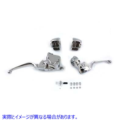 26-0406 ハンドルバー コントロール キット クローム 取寄せ Vツイン Handlebar Control Kit Chrome (検索用／