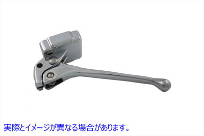 26-0535 クラッチレバーアッセンブリー クローム 取寄せ Vツイン Clutch Lever Assembly Chrome (検索用／