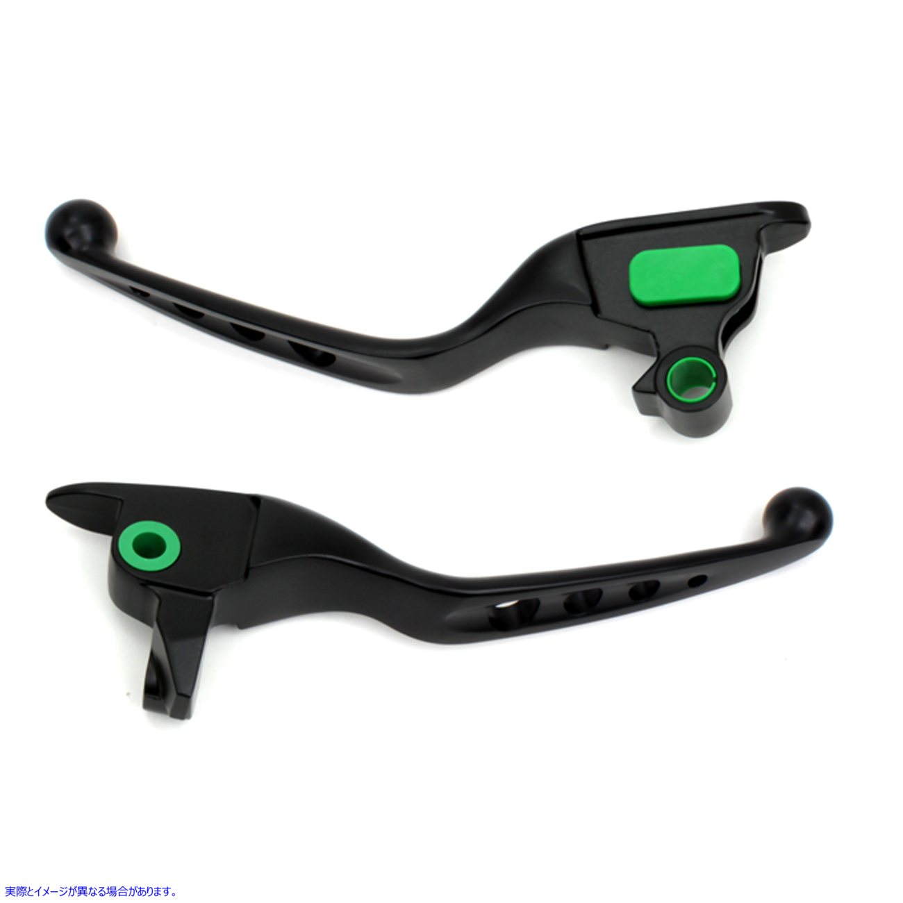 26-0762 ブラック ドリルド ハンド レバー セット 取寄せ Vツイン Black Drilled Hand Lever Set (検索用／
