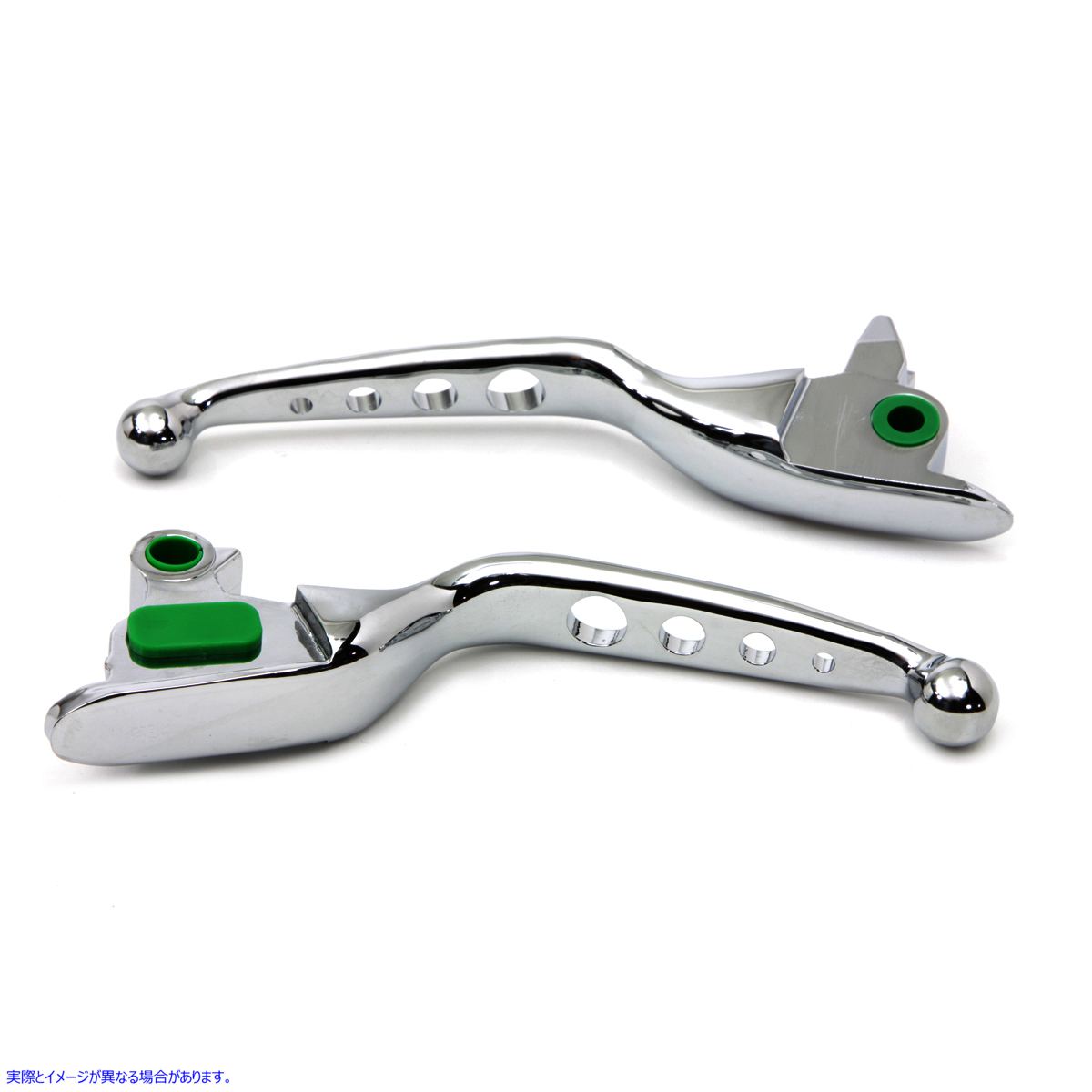 26-0763 クロームドリルドハンドレバーセット 取寄せ Vツイン Chrome Drilled Hand Lever Set (検索用／