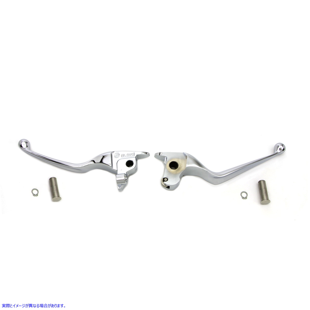 26-0765 クロームハンドレバーセット 取寄せ Vツイン Chrome Hand Lever Set (検索用／36700065