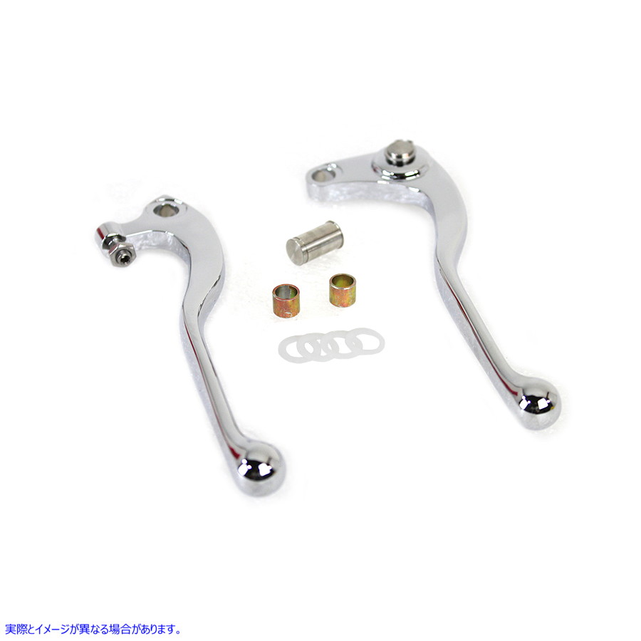 26-0886 オールドスクール ハンドレバーセット クローム 取寄せ Vツイン Old School Hand Lever Set Chrome (検索用／