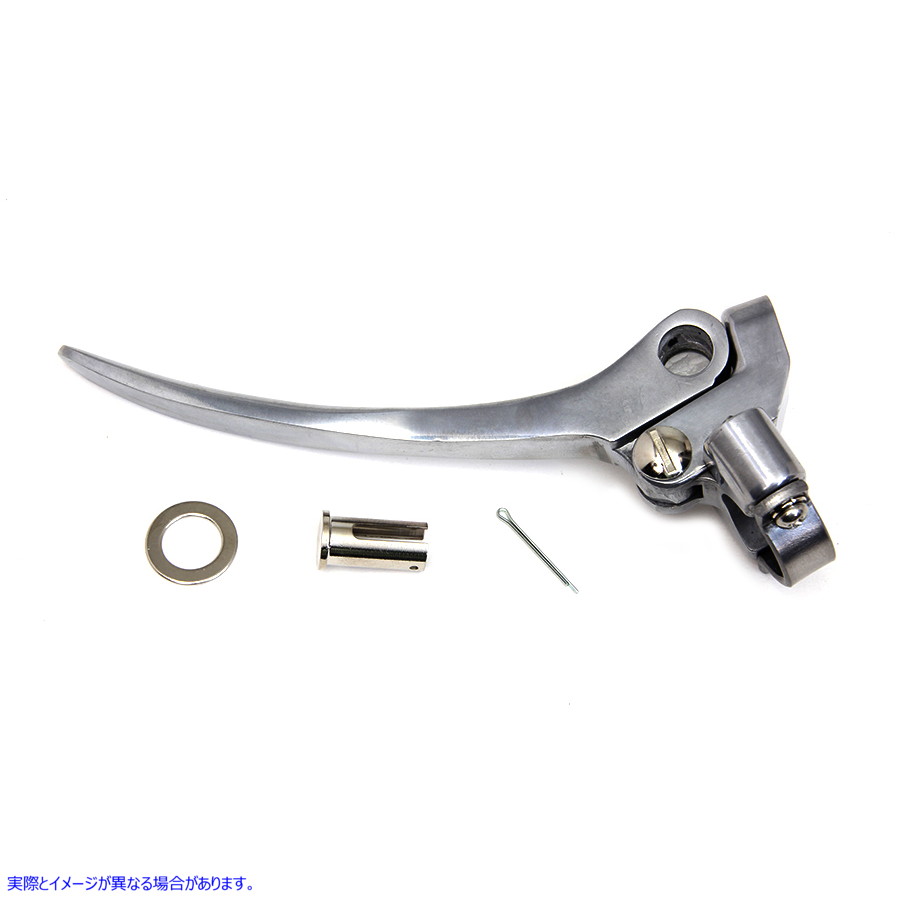 26-0953 ポリッシュクラッチ/ブレーキハンドレバーアセンブリ 取寄せ Vツイン Polished Clutch/Brake Hand Lever Assembly (検索