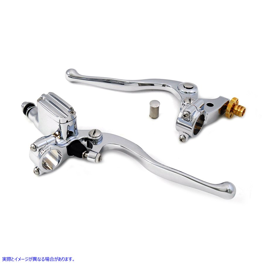 26-1012 クロームハンドレバーコントロールキット 取寄せ Vツイン Chrome Hand Lever Control Kit (検索用／